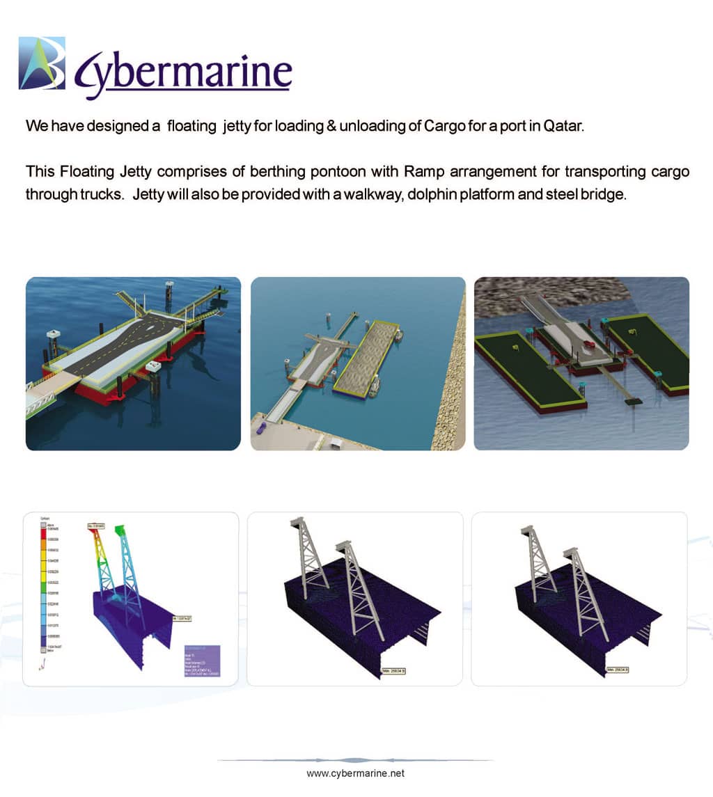 Floating Jetty Cybermarine India