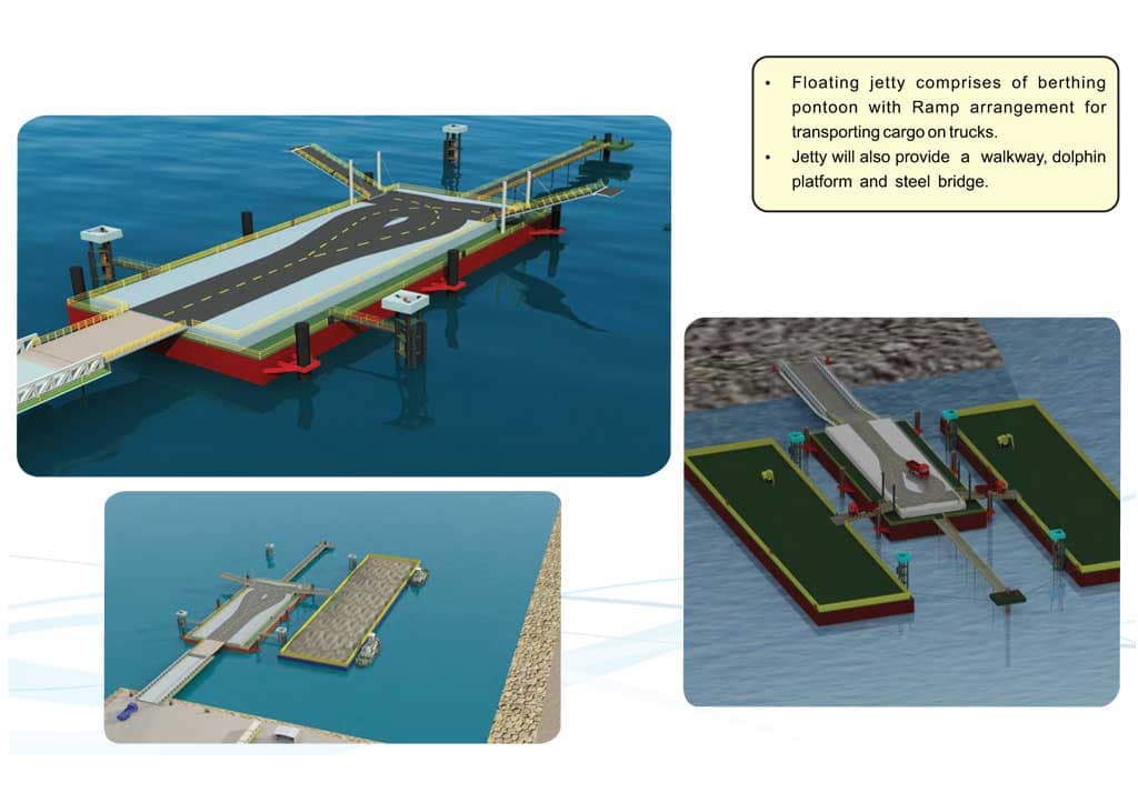 Floating Jetty Cybermarine India